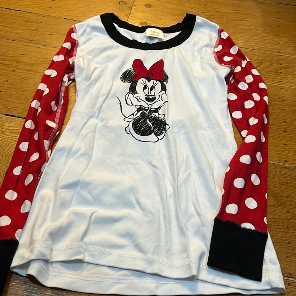 Hanna Andersson Minnie Mouse PJ top